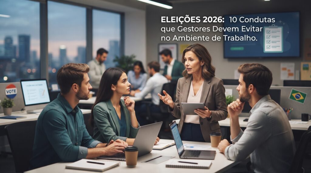 Eleições 2026: 10 condutas que gestores devem evitar no ambiente de trabalho